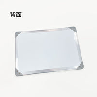 手持式羽毛球战术板铝合金边框磁性教学比赛训练教练示教板可擦写