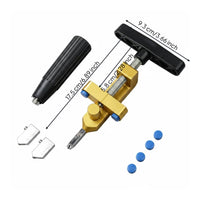 2 in 1 Glass Tool T-Handle Glass Breaker Guard Caps