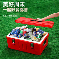 Insulated Food Container with Dividers for Commercial Use