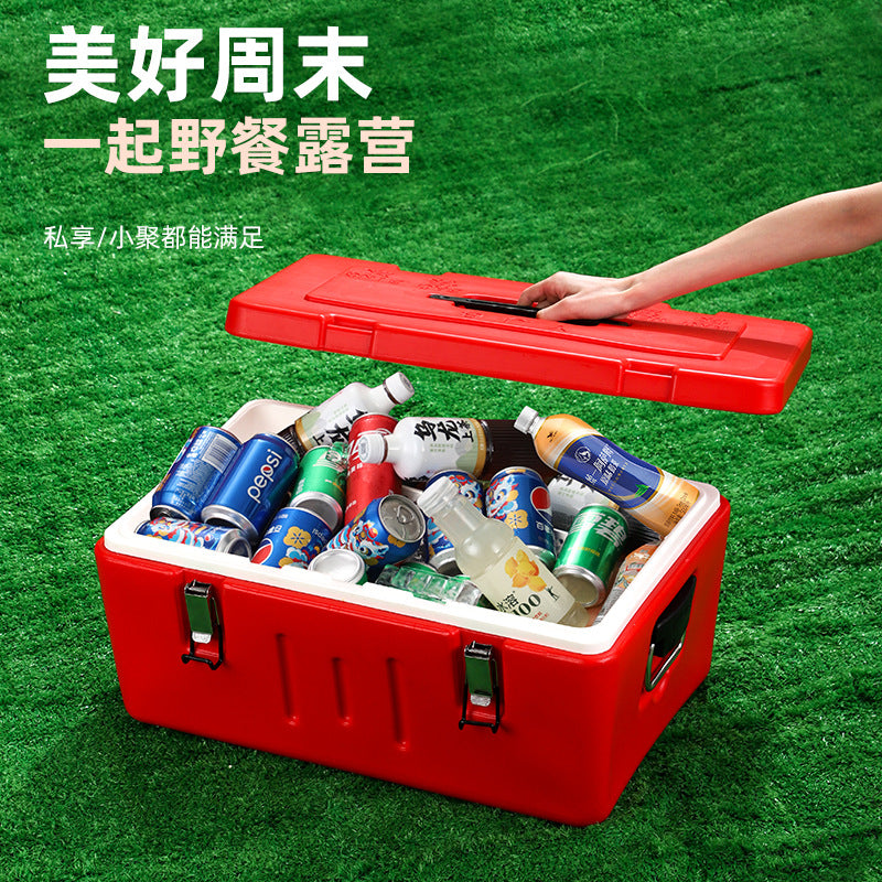 Insulated Food Container with Dividers for Commercial Use