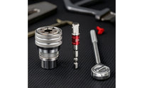 3 Pieces Knurled Socket Wrench with Adapter Chrome-Finished Ratchet Handle with Socket High-Strength Tools Compact for DIYers, Mechanics, Home Maintenance, Garage, Tight Areas