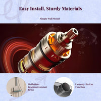 Digital Display Shower System, Temp Control, High Pressure