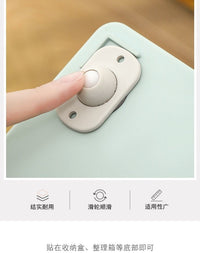 Adhesive Swivel Caster Wheels for Furniture