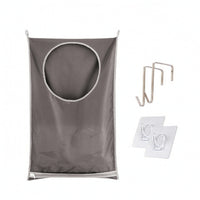Wall Hanging Storage Bag Easy to Use Hanging Storage Bag with Hooks Clear