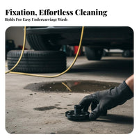 Leak-Proof Seal Pressure Washer Underbody Cleaner Easy Installation Undercarriage Cleaner Nozzle Kit Efficient Dirt Removal
