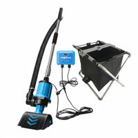 Variable Frequency Engine Submersible Pool Cleaner Energy Saving Underwater Suction Cleaner Circulating Filtration Electric Pond Vacuum Lightweight for Aquatic Ponds, In-Ground Pools, Spas