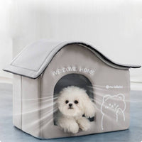 Ice Pack Pet House Insulated Summer Cooling Dog House Portable for Hot Weather