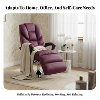Lay-Flat Multi-Purpose Chair Ergonomic Support Indoor Furniture for Spa, leisure