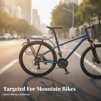 Triangular Support Frame Rear Bike Rack Rear Cycle Rack Angled Mounting Arms