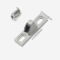 pane Lock, Type 90 Aluminum Sliding Door Hook, Security Latch, Adjustable, Easy to Install