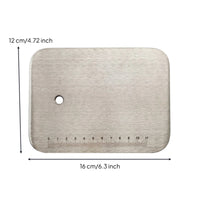 Fly Tying Base Plate Rounded Corners Fly Tying Vise Base Rectangular