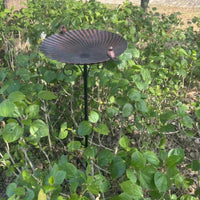 Freestanding Bird Bath Vintage Design Freestanding Bird Water Basin