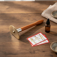 Gua Sha with Handle Long-Handled Gua Sha Tool Brass Body Massage for Adults, Home
