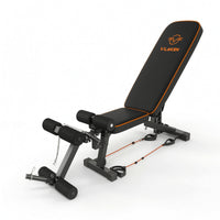 Adjustable Workout Bench Compact Incline Bench Space-Saving for Home Gym, Adults