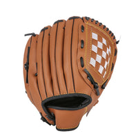JR Faux Leather Baseball Glove with Thickened PVC for Adults and Children