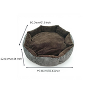 Dog Bed
Removable washable cover
Large non-slip mat
Kennel pad