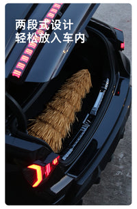 户外遮阳伞仿真稻草伞茅草伞太阳伞折叠沙滩伞庭院防晒伞别墅景区