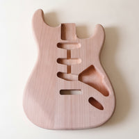Pre-Routed S & T Guitar Body Personalizable Unfinished Guitar Body Custom for Luthier
