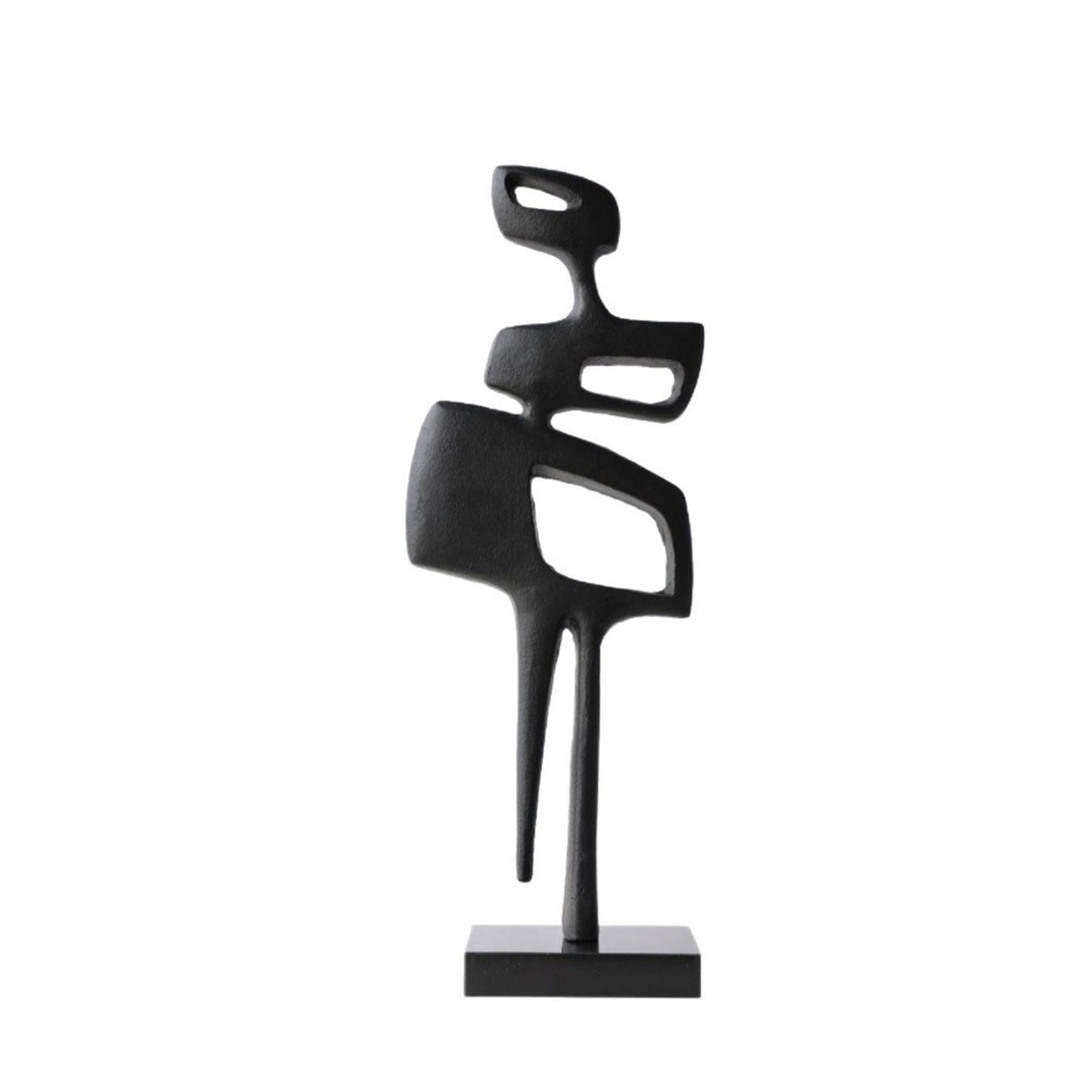 Abstract Sculpture Contemporary Geometric Sculpture Artistic Decor for Console Table