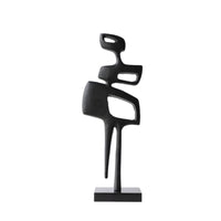 Abstract Sculpture Contemporary Geometric Sculpture Artistic Decor for Console Table