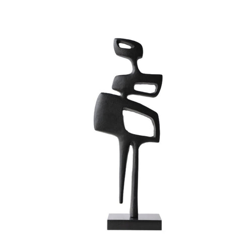 Abstract Sculpture Contemporary Geometric Sculpture Artistic Decor for Console Table