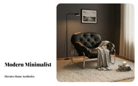 Framed Armchair Signature aesthetic Z-Frame Armchair centurycentury-1900s Modern Minimalist Aesthetic for Living Room, Office