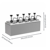 2 Pieces Milk Tea Syrup Pump Large Capacity Plastic Syrup Pump Transparent