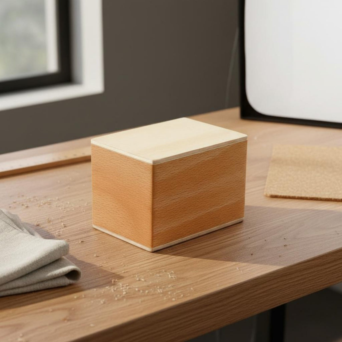Wood Percussion Block Handmade   Wood Rhythm Block Fine Workmanship Educational Toy for Young Children, Beginners, Music Class, Classroom