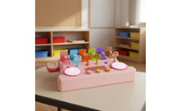 Early Learning Busy Bus Board Cognitive Training Switch Board Toy Interactive Hand-Eye Coordination for Babies