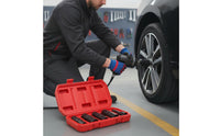 5 Pieces Impact Socket Set  Double-Headed Socket Set Resistant Tool for Mechanics, Garage