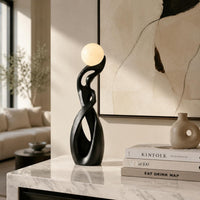 Abstract Resin Figurine Minimalist Design Table Ornament Lustrous Surface