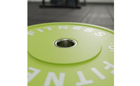 Drop Resistant Macaron Color Barbell Plate Floor Friendly Rubber Bumper Plate Multiple Weights Available Colorful Weight Disc for Women, Men, Home Gym, Strength Training, Weightlifting
