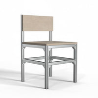 Speckled Panel Chair Minimalist Design Commercial Furniture Easy to Clean