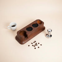 Espresso Tamping Station Compact Size Coffee Press Pad Easy to Clean for Cafe