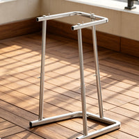 Stainless Steel Bag Holder Easy to Clean Sack Filling Frame Rust Resistant Farm Equipment for Farmers