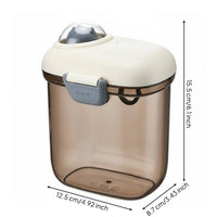 Airtight Milk Powder Box Leakproof Portable Powder Container Easy to Clean
