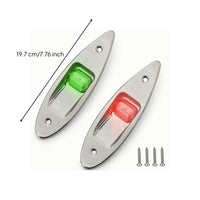 LED Navigation Lights 12V Boat Navigation Light Space-Saving Lighting for Yachts