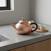Handmade Copper Teapot Anti-Scald Handle Small Gongfu Tea Pot Great Gift