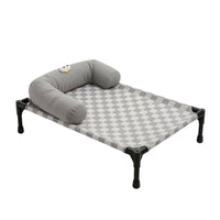 Raised Dog Bed Ventilated Elevated Dog Bed Sturdy for Bedroom, Cats