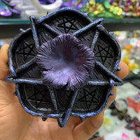 跨境货源 五芒星 树脂工艺品 球托 水晶球底座  创意居家摆件手工