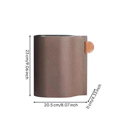 Vase with Side Tab Sculptural Tabletop Vase Vessel Modern Decorative for Living Room, Entryway