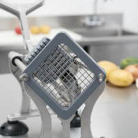 Consistent Strips French Fry Cutter Heavy-Duty Metal Body Potato Cutter Easy Clean for Restaurant