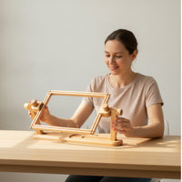 Embroidery Stand with Hoop Long-Lasting Embroidery Stand Stable for Crafters