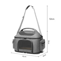 Pet Carrier with Shoulder Strap Portable Soft-Sided Pet Carrier Secure for Cats