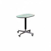 Adjustable Round Pedestal Table Minimalist Design Pedestal Drink Table Movable