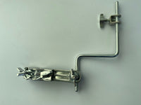 Dual-Rod Stand Extension Clamp Cowbell Extension Clamp Drum Set Jazz Drum Snare Drum Cymbal Stand Double Cymbal Stand