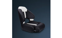 Boat Seat with Leg Support Breathable High Back Boat Seat Foldable for Boaters