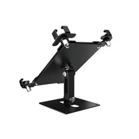 Wall Mount with Articulated Arm Rotating Anti-Theft Stand with Clamp Heavy-Duty for Retail Stores, Reception Counters