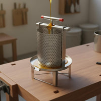 Manual Honey Press Multi-Purpose T-Handle Honeycomb Press Heavy-Duty for Farm