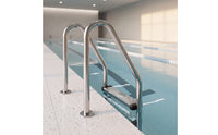 Anti-Slip Pool Ladder Step with End Caps Heavy-Duty Pool Ladder Step Replacement Long-Lasting Step Board Sturdy